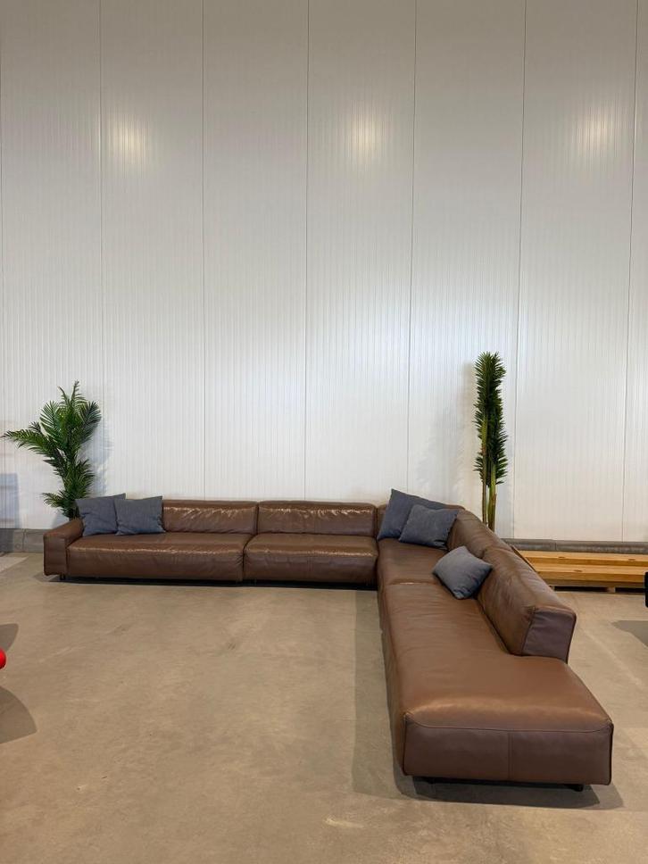 Rolf Benz Mio bank, Huis en Inrichting, Banken | Bankstellen, Zo goed als nieuw, Hoekbank, Vierpersoons of meer, 300 cm of meer