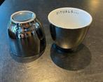 Rituals Handmade Tea Cups Zilver kleur, porselein, Huis en Inrichting, Keuken | Servies, Ophalen of Verzenden