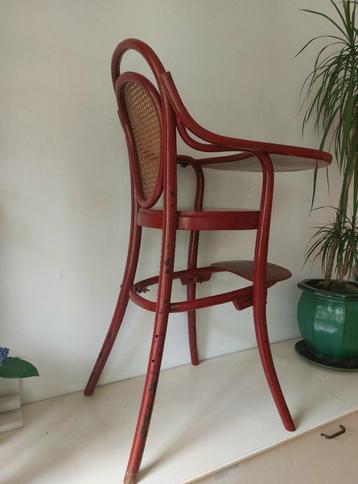 Thonet kinderstoel webbing hoogte verstelbaar opklapbaar beschikbaar voor biedingen