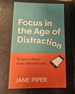 "Focus in the Age of Distraction" van Jane Piper, Europa, Maatschappij en Samenleving, Ophalen of Verzenden, Zo goed als nieuw