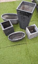 Bloembakken steen, Tuin en Terras, Ophalen, Steen, Gebruikt, Minder dan 60 cm