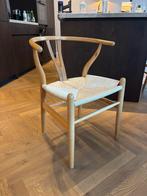 Wishbone stoelen - set van 4, Gebruikt, Bruin, Ophalen of Verzenden, Vier