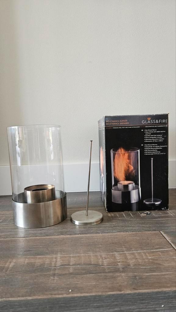 Bio Ethanol brander / Tafelhaard, Huis en Inrichting, Haarden, Zo goed als nieuw, Overige soorten, Ophalen of Verzenden