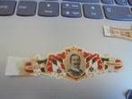Oude sigarenband portret Kaiser Wilhelm II., Verzamelen, Ophalen of Verzenden, Zo goed als nieuw, Sigarenbandjes