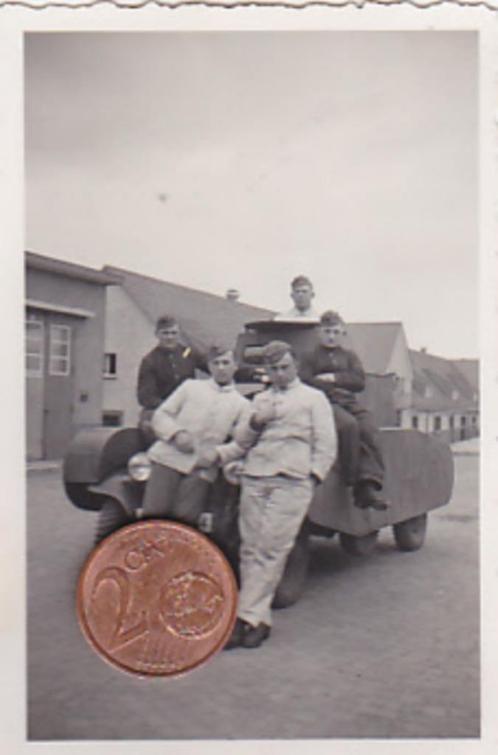 Foto oefenpantser tank Panzer Reichswehr Opel BMw Dixi, Verzamelen, Militaria | Tweede Wereldoorlog, Landmacht, Foto of Poster