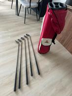 Golfset: IJzers 4,5,7,9 & S + Tas & Regenhoes, Ophalen, Gebruikt, Set, Overige merken