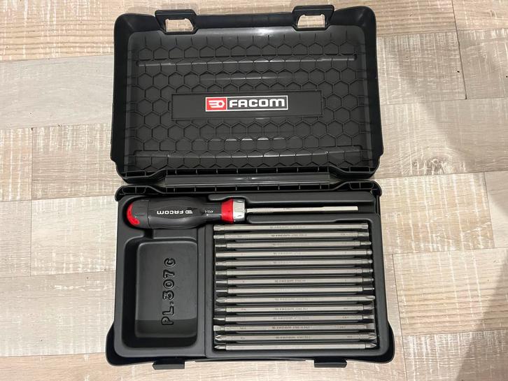 Facom Protwist ratel bitschroevendraaier set, Doe-het-zelf en Verbouw, Gereedschap | Handgereedschap, Zo goed als nieuw, Ophalen of Verzenden