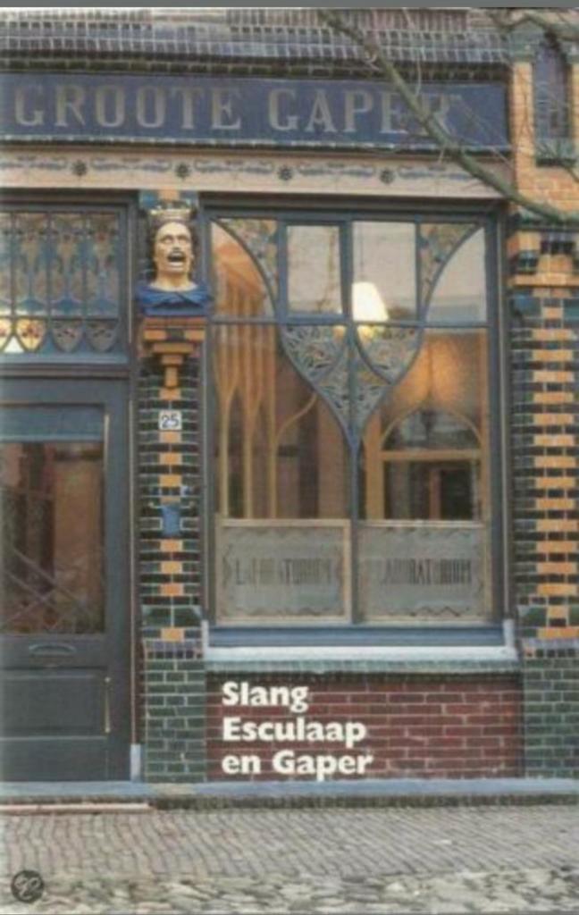 SLANG, ESCULAAP en GAPER hardcover Nederlands, Boeken, Kunst en Cultuur | Beeldend, Zo goed als nieuw, Ophalen of Verzenden