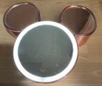 Mickey Mouse Spiegel met Verlichting, Huis en Inrichting, Ophalen of Verzenden, Zo goed als nieuw