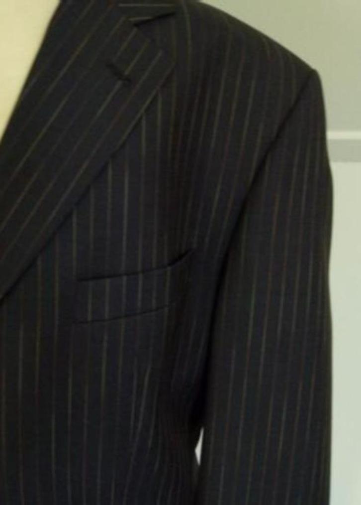 2-delig donkerblauw kostuum van Bogart, mt 54 / L (19), Kleding | Heren, Kostuums en Colberts, Nieuw, Maat 52/54 (L), Blauw, Ophalen of Verzenden