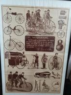 Gazelle fiets poster Gazelle huis J.v.d.Vliet amsterdam, Ophalen of Verzenden, Zo goed als nieuw