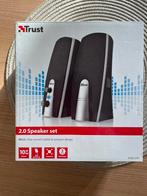 Trust speakers 1.0 en trust speakers 2.0 en bedradingen, Computers en Software, Pc speakers, Ophalen of Verzenden, Nieuw, Trust