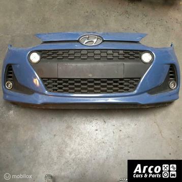 Hyundai i10 2017 Voorbumper COMPLEET X3U Blauw LET OP!!! beschikbaar voor biedingen