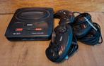 Sega - Megadrive II met controllers en games, Met games, Mega Drive, Ophalen of Verzenden, Zo goed als nieuw