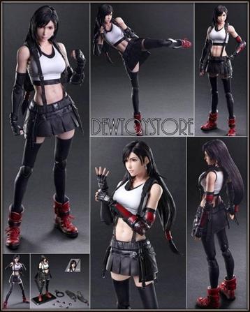 <𝗜𝗡 𝗦𝗧𝗢𝗖𝗞> Square Enix Play Arts Kai - Tifa Lockhart beschikbaar voor biedingen