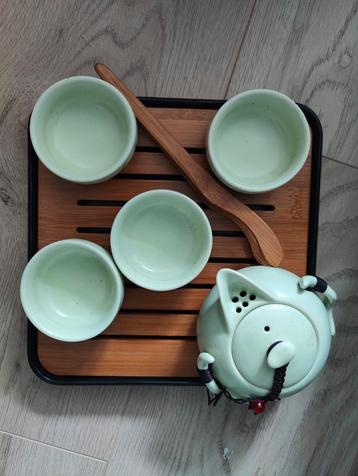 Chinees thee set (compact, voor op reis)