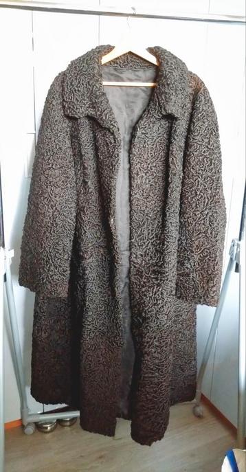 Vintage Karakul bontjas - Bukhara jas - XL beschikbaar voor biedingen