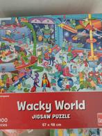 Wacky world puzzel, Ophalen of Verzenden, 500 t/m 1500 stukjes, Zo goed als nieuw, Legpuzzel