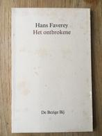 Het ontbrokene, 	Hans Faverey, 	67, Ophalen, Gelezen