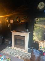 Faber Narvik Bronze Elektrische Kachel met Schouw, Huis en Inrichting, Ophalen of Verzenden, Gebruikt, Vrijstaande haard, Elektrische haard