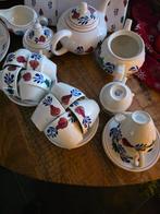 Compleet Boerenbont Servies, Gebruikt, Ophalen of Verzenden, Aardewerk, Boerenbont