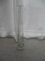 Hoge smalle Glazen Vaas ( rond) Vintage, Ophalen