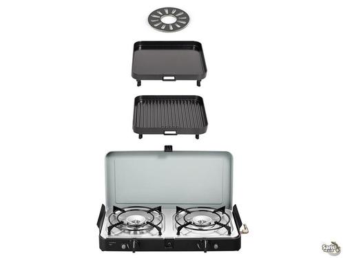 Front Runner 3-delige gas barbecue gaskookplaat / 2 Cook 3 P, Caravans en Kamperen, Kampeeraccessoires, Nieuw, Ophalen of Verzenden