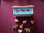 Houten vormenstoof met dieren, Kinderen en Baby's, Speelgoed | Houten speelgoed, Ophalen of Verzenden, Zo goed als nieuw