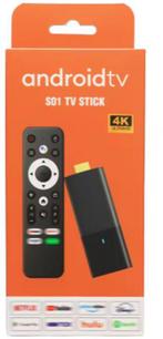 Mini 4K TV Stick Android 10 2.4G clé Wifi Bluetooth TV Box, Ophalen of Verzenden, Zo goed als nieuw, Nvt, Nvt