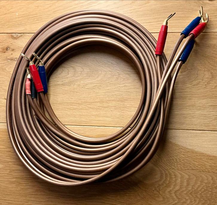 Van den Hul D-352 Luidsprekerkabel - 2x5,14 meter, Audio, Tv en Foto, Audiokabels en Televisiekabels, Luidsprekerkabel, 5 tot 10 meter