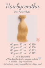 Hairextensions bestellen, Ophalen of Verzenden, Zo goed als nieuw, Pruik of Haarverlenging
