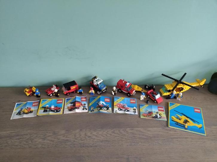 Lego Town 6607 6612 6624 6641 6643 6644 6697, Kinderen en Baby's, Speelgoed | Duplo en Lego, Zo goed als nieuw, Lego, Complete set