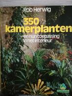 Boek: 350 Kamerplanten van Rob Herwig., Boeken, Ophalen of Verzenden, Kamerplanten, Zo goed als nieuw, Rob Herwig