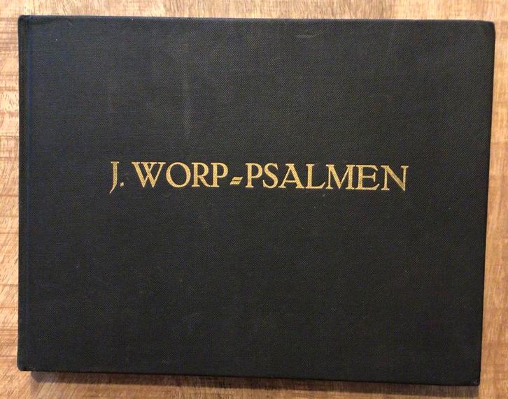 J. Worp – Psalmen in ritmische toonzetting – 21e druk, Muziek en Instrumenten, Bladmuziek, Zo goed als nieuw, Thema, Religie en Gospel