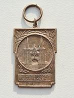 Medaille Elfmerentocht 1946 schaatsen, Postzegels en Munten, Penningen en Medailles, Ophalen of Verzenden, Overige materialen