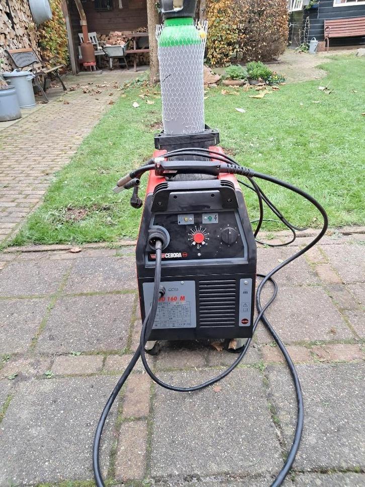 CEBORA MIG EVO 160/M Combi lasapparaat, Doe-het-zelf en Verbouw, Gereedschap | Lasapparaten, Zo goed als nieuw, Co2, 150 tot 250 ampère