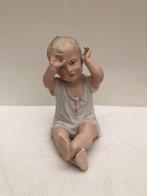 Piano Baby - Heubach - Duits bisque porselein, Antiek en Kunst, Ophalen of Verzenden
