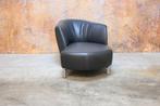 ZGANieuw! grijze leren Leolux Pupilla chaise longue, Huis en Inrichting, Banken | Sofa's en Chaises Longues, Leolux, Design, Ophalen of Verzenden
