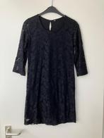 Zwarte jurk met bewerkte mouwen - maat 36, Zeeman, Zwart, Ophalen of Verzenden, Zo goed als nieuw