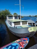 Praam, Watersport en Boten, Platbodems, Ophalen, Gebruikt, Staal, Diesel