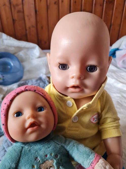 2 babyborn babypoppen oa een jongens babyborn pop, Kinderen en Baby's, Speelgoed | Poppen, Zo goed als nieuw, Babypop, Ophalen of Verzenden