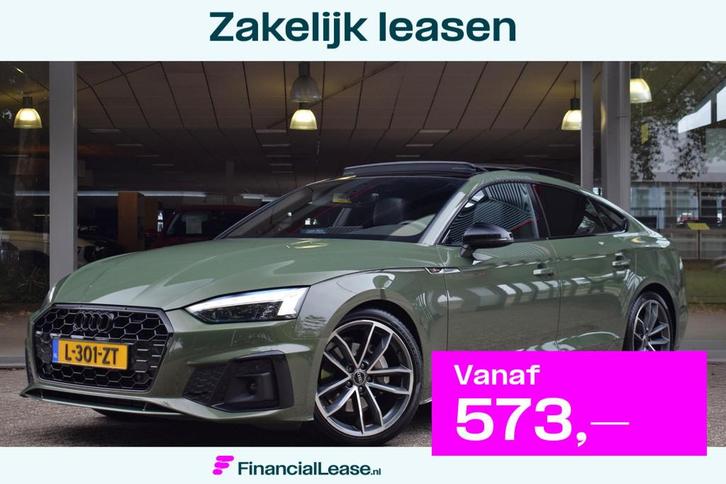 Audi A5 Sportback 40 TFSI S edition Competition, Auto's, Audi, Bedrijf, Lease, Financial lease, A5, ABS, Airbags, Airconditioning