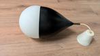 Lamp druppel vorm zwart wit, Huis en Inrichting, Lampen | Hanglampen, Ophalen, Gebruikt, Metaal, Minder dan 50 cm