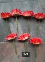 Mooie Kunstbloemen 7 stuks en nog meerderen bloemen, Ophalen of Verzenden, Zo goed als nieuw, Binnen