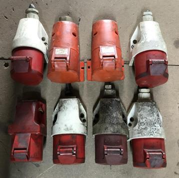 Wandcontactdozen, stekker, contrastekker, 400 volt, 16/32 A beschikbaar voor biedingen