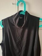 Zwarte mouwloze Seidel col top mt50/52, Seidel, Zwart, Nieuw, Shirt of Top