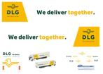 Vrachtauto decal 1:50 DLG logistics ( together ), Hobby en Vrije tijd, Modelauto's | 1:50, Verzenden, Nieuw, Bus of Vrachtwagen
