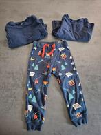 H&M en tough team pyjama set huispak blauw broek met 2 longs, Ophalen of Verzenden, Zo goed als nieuw, Meisje