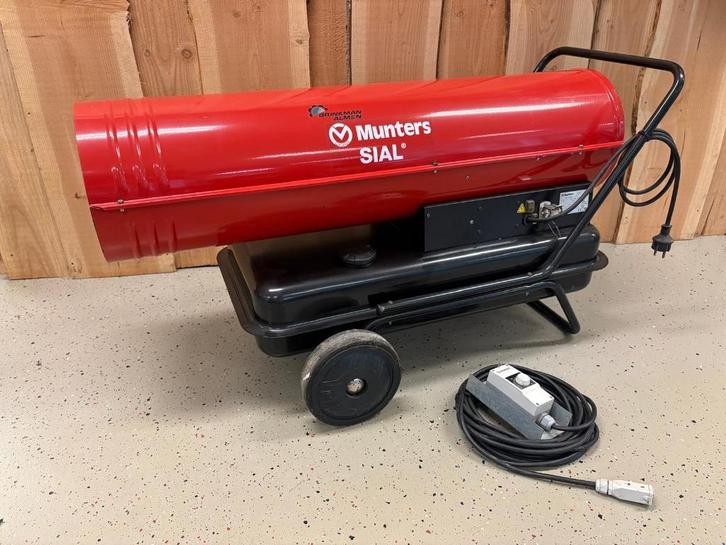 ACTIE!! Munters hete lucht kanon, Doe-het-zelf en Verbouw, Verwarming en Radiatoren, Zo goed als nieuw, Kachel, 800 watt of meer