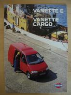 Nissan Vanette Brochure 1995, Ophalen, Nissan, Zo goed als nieuw, Nissan